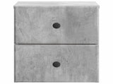 Wall-Mounted Bedside Cabinet Concrete Grey 34.5 x 33 x 40 cm 899151