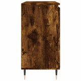 Sideboard Smoked Oak 101.5x35x70 cm Engineered Wood 827201