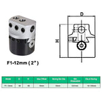 ZNTS 15 Pieces Boring Tool Set 50 mm Boring Head MT3-F1-12 146684