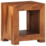 ZNTS Side Table 37x29x40 cm Solid Wood Acacia 4102377