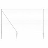 Welded Wire Fence with Spikes 10 x 1.6 m 3350793