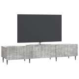 TV Cabinet Concrete Grey 147 x 34.5 x 32 cm Engineered Wood 894478