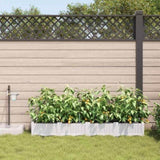 Garden Planter 4 pcs White 160 x 40 x 22 cm PP 42002912