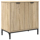 Bathroom Sink Cabinet with Door Sonoma Oak 60.5 x 33.5 x 61 cm 883416
