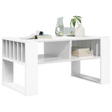 Coffee Table White 92 x 49.5 x 45 cm Engineered Wood 8000108