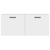 Wall Cabinet White 80x36.5x35 cm Engineered Wood 812933