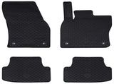 Car Mat 4 pcs Black suitable for Seat ATECA 2016- Rubber 42029079