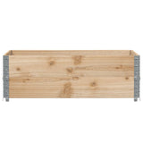 Garden Planter 120x80 cm Solid Wood Pine 3295847