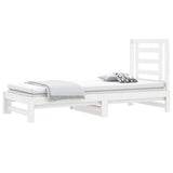 Pull-out Day Bed without Mattress White 2x cm 3108603
