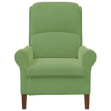 Armchair Light green 76 x 94 x 102 cm Velvet 42009860