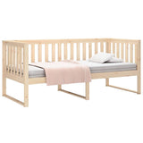 Day Bed without Mattress 100x200 cm Solid Wood Pine 820886