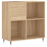 Record Cabinet Sonoma Oak 84.5x38x89 cm Engineered Wood 831767