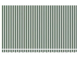 Retractable Awning Green and White 400 x 300 cm 3330719