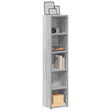 CD Cabinets 2 pcs Grey Sonoma 21x16x93.5 cm Engineered Wood 815319