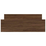 Bed Frame without Mattress Brown Oak 120x190 cm Small Double 3203781