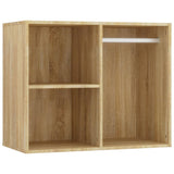 Dressing Table Set with LED Sonoma Oak Engineered Wood 3114101