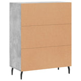 Sideboard Concrete Grey 69.5x34x90 cm Engineered Wood 827744