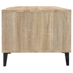 Coffee Table Sonoma Oak 102x50x40 cm Engineered Wood 812702
