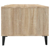 Coffee Table Sonoma Oak 102x50x40 cm Engineered Wood 812702