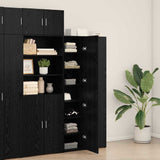 Highboard Black Oak 40 x 42.5 x 185 cm 3365581
