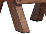 Stool Natural 30 x 30 x 48 cm Solid Reclaim wood 42012399