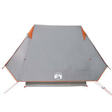 Camping Tent 2-Person Grey Waterproof 4009436