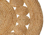 Area Rugs Natural 100 x 152 cm Jute 42010805