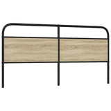 Replace Headboard Sonoma Oak 180 cm Steel and Engineered Wood 4100294