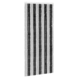 Insect Curtain Chenille Grey and Black 90 x 200 cm 100% PP 42034423
