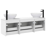 Bathroom Cabinet Set 3 pcs White 49 x 44.5 x 66.5 cm 3405757