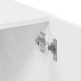 Highboard White 80x42.5x249 cm Engineered Wood 3281357
