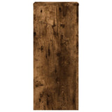 Plant Stands 2 pcs Smoked Oak 30x30x70 cm Engineered wood 852928