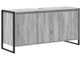 Bathroom Cabinet Grey Sonoma 90 x 30 x 60 cm Engineered Wood 886483
