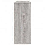 ZNTS Wall Cabinet Grey Sonoma 80x33x80 cm Engineered Wood 816590