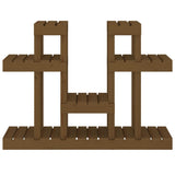 Plant Stand Honey Brown 104.5x25x77.5 cm Solid Wood Pine 822100