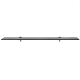 Floating Shelves 2 pcs Glass 90x10 cm 8 mm 3051508