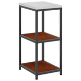 Kitchen Storage HATTEM Rusty 40 x 50 x 92 cm Steel 874974