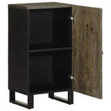 Sideboard Black 40x33x75 cm Solid Wood Mango 4017708