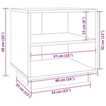 ZNTS Bedside Cabinets 2 pcs 40x34x40 cm Solid Wood Pine 813326
