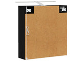 Bathroom Mirror Cabinet with Shelf Black Oak 50 x 14.5 x 70 cm 889208