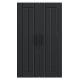 Wall Cabinet LUCCA Black 60 x 31 x 100 cm Engineered Wood 885136