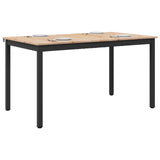 Dining Table Natural 150 x 90 x 75 cm Solid Pine Wood 892791