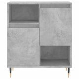 Sideboards 2 pcs Concrete Grey Engineered Wood 3190121