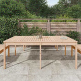 Garden Table 203.5x100x76 cm Solid Wood Pine 823983