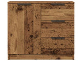 Sideboard Old Wood 60x30x70 cm Engineered Wood 856836