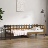 Day Bed without Mattress Honey Brown 90x200 cm Solid Wood Pine 820759