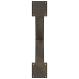 Coffee Table Legs X-Shaped 2 pcs Natural Steel 70x cm Steel 4012967