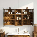 Bathroom Cabinet Set 3 pcs 80 x 10.5 x 50 cm Engineered wood 3403660