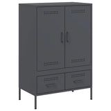 Highboard Anthracite 68x39x101.5 cm Steel 843110