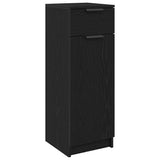 Bathroom Cabinet Black oak 32 x 34 x 90 cm Engineered wood 863419